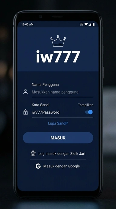 Masuk ke akun iw777 dengan mudah dan cepat